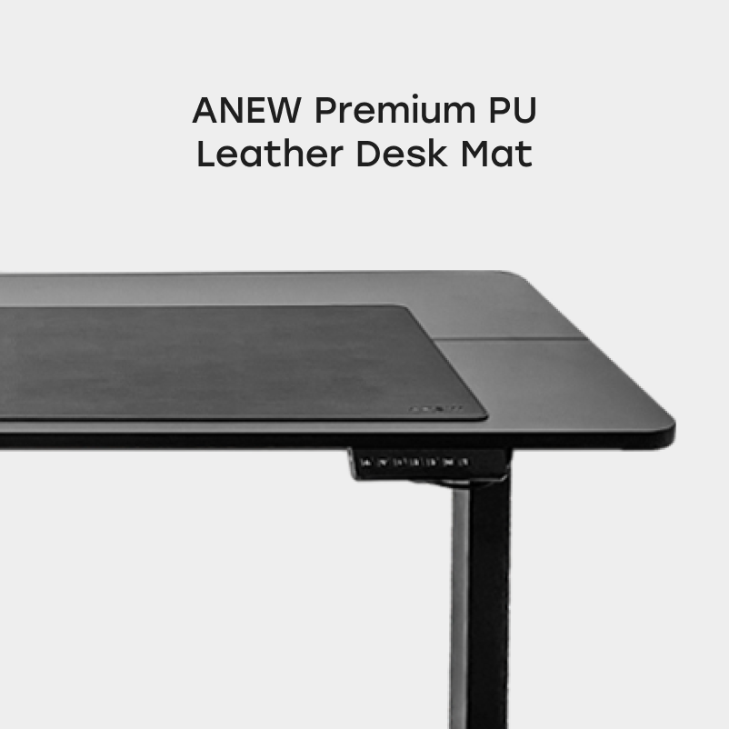 ANEW Premium PU Leather Desk Mat