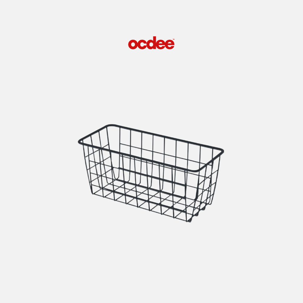 OCDEE™ MagicBoard Accessories - Rectangular Basket - Black
