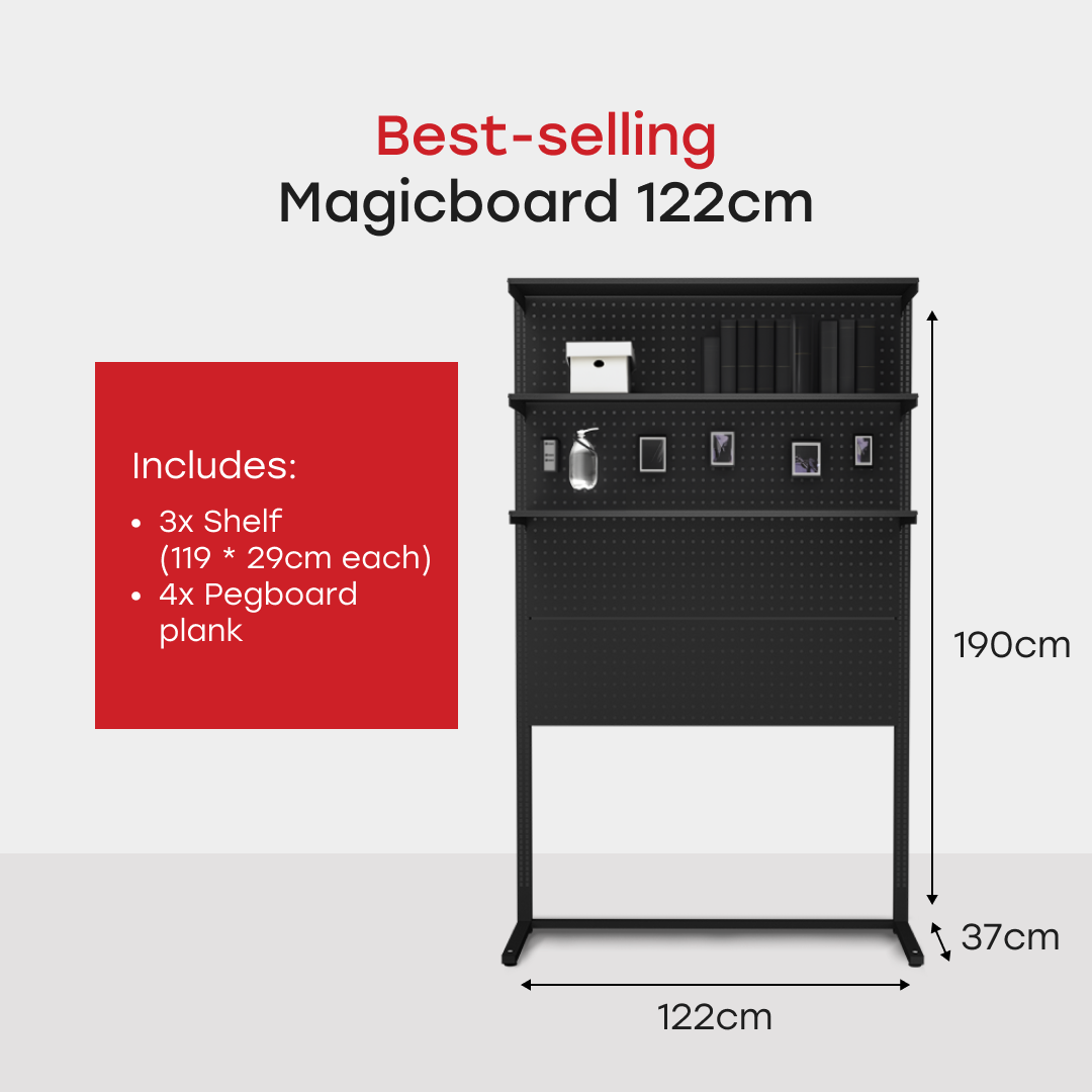 OCDEE™ MagicBoard DIY Storage System